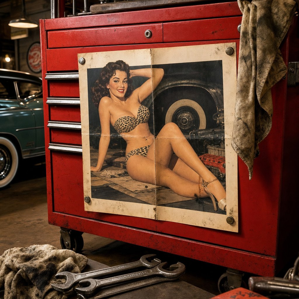 GPT-5.4 Image 2 result for Pinup centerfold