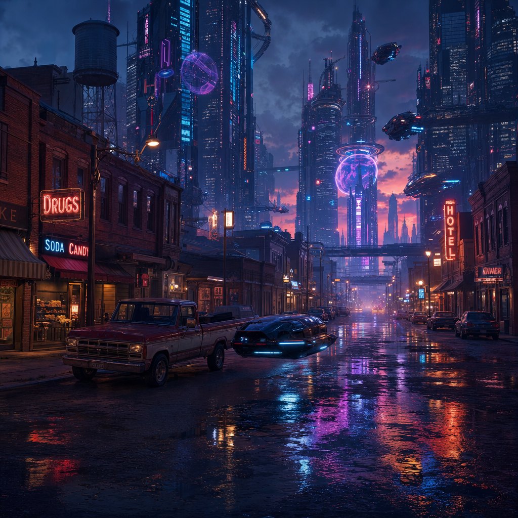 GPT-5.4 Image 2 result for Cyberpunk town