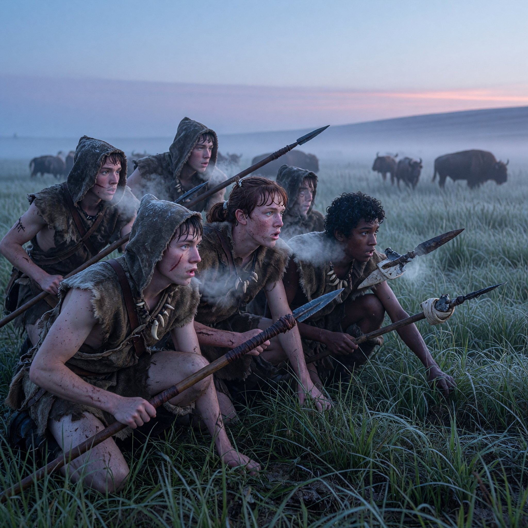 Grok Imagine result for Stone Age · 19