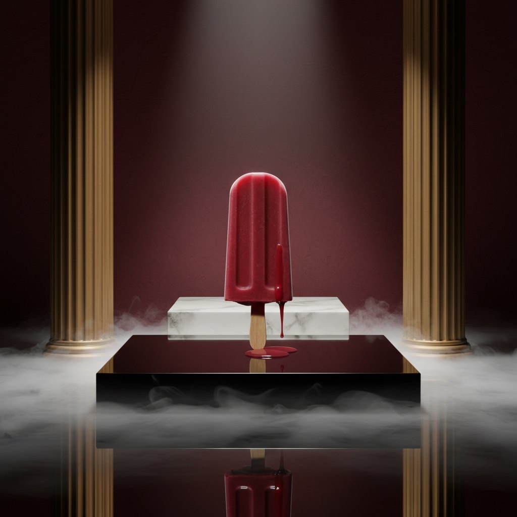 Nano Banana result for Luxury popsicle