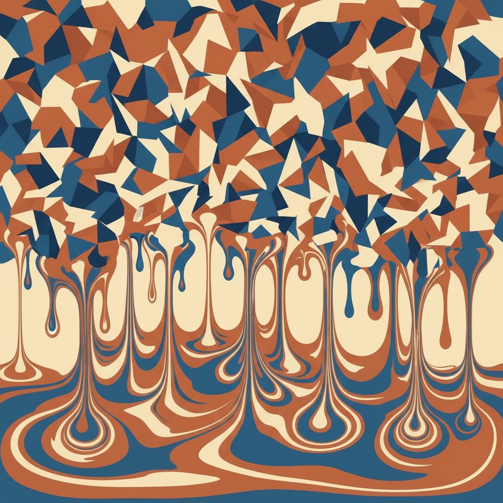 Nano Banana result for Melting geometry