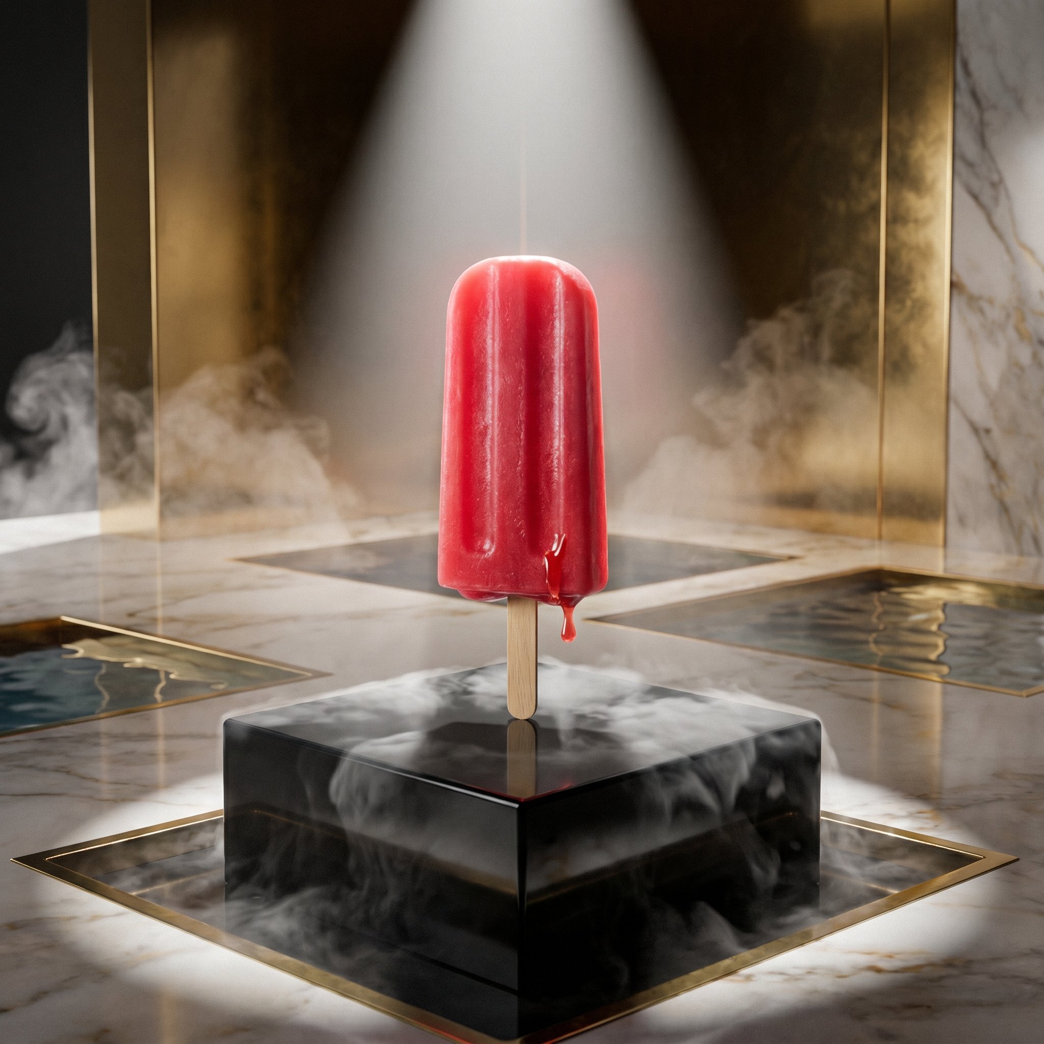 Nano Banana Pro result for Luxury popsicle