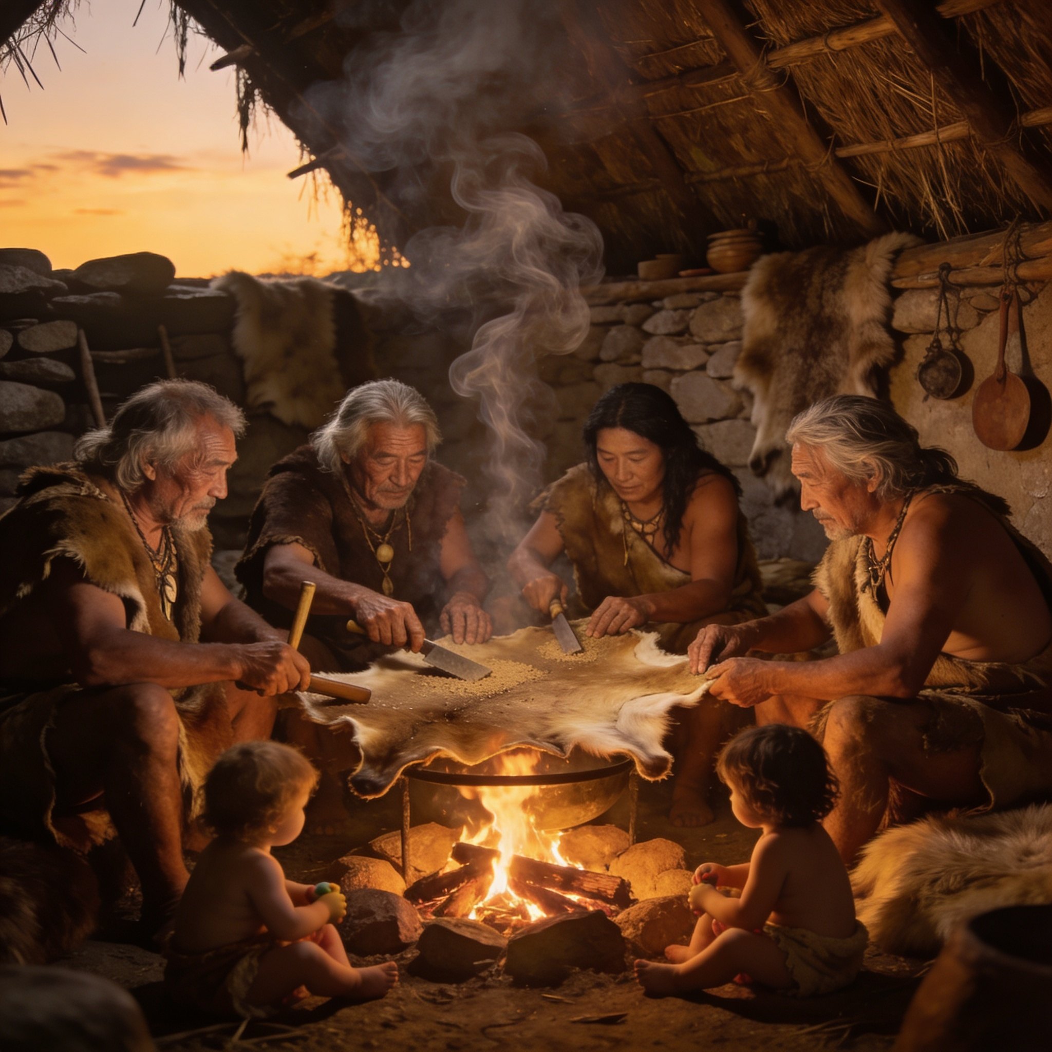 Seedream 4.5 result for Stone Age · 40