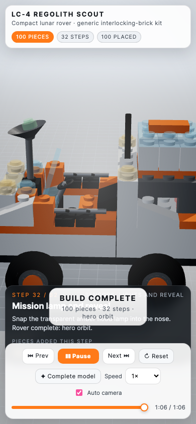 Build guide on mobile