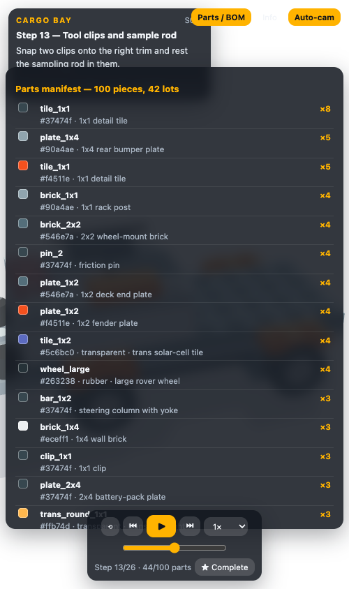 Viewer on mobile