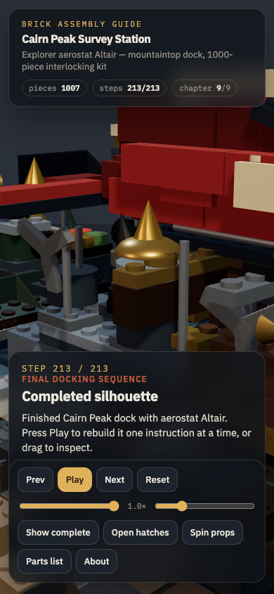Airship build guide on mobile